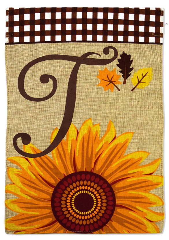 Harvest T - Harvest & Autumn Fall Vertical Applique Decorative Flags HGE80217 Imported