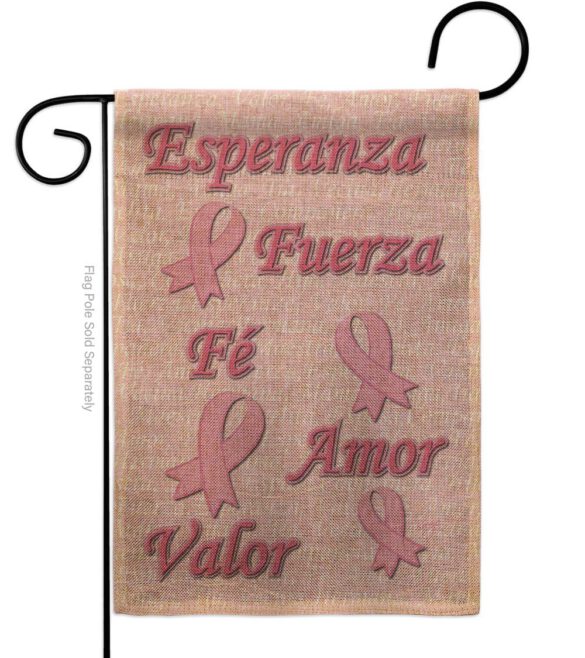 Esperanza, Fé, Valor - Support Inspirational Vertical Impressions Decorative Flags HG120030 Made In USA - Image 13