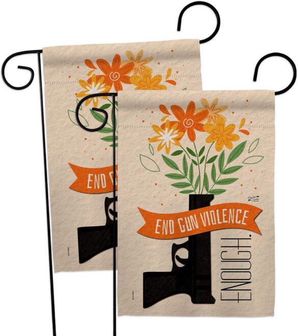 End Gun Violence - Support Inspirational Vertical Impressions Decorative Flags HG130377 Made In USA - Image 11