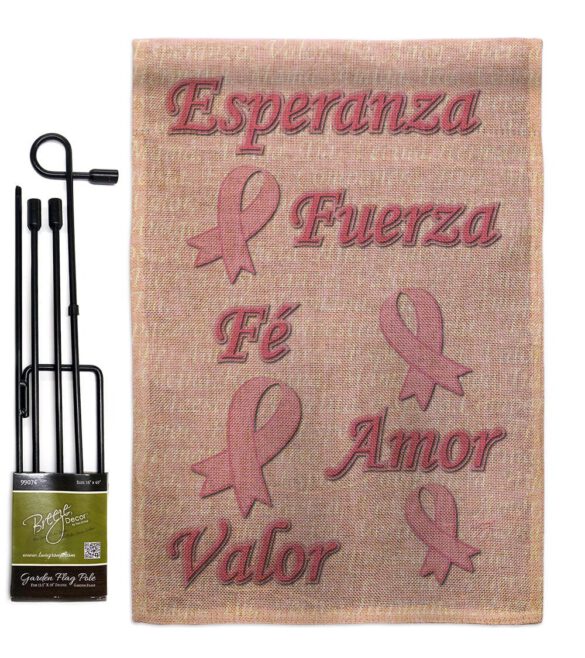 Esperanza, Fé, Valor - Support Inspirational Vertical Impressions Decorative Flags HG120030 Made In USA - Image 14