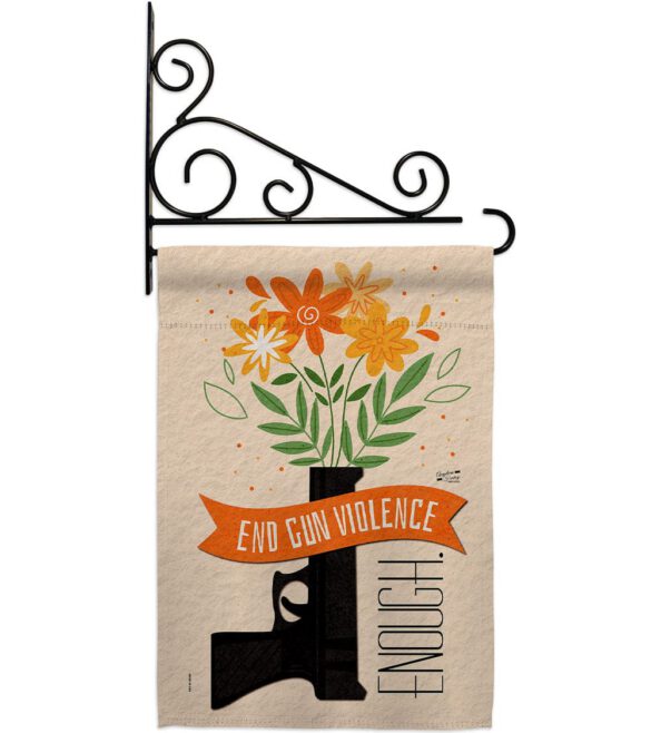 End Gun Violence - Support Inspirational Vertical Impressions Decorative Flags HG130377 Made In USA - Image 17