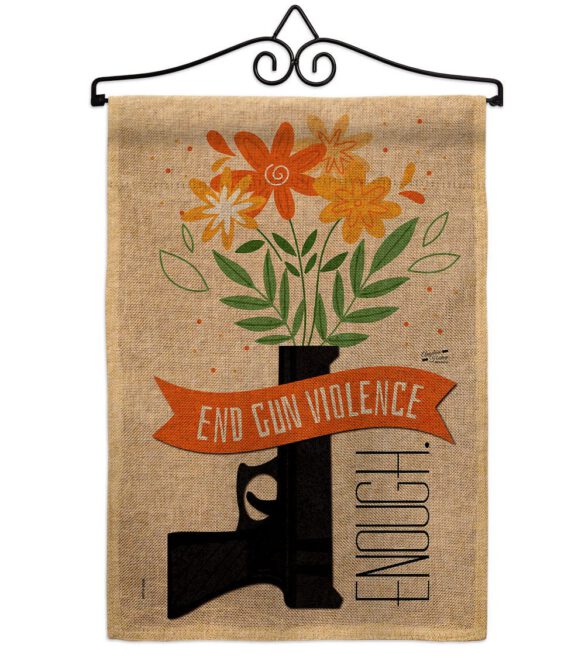 End Gun Violence - Support Inspirational Vertical Impressions Decorative Flags HG130377 Made In USA - Image 37