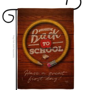 Garden Flag Back to School G120055 B