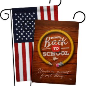 Garden Flag Back to School GP120055AB