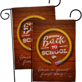 Garden Flag Back to School GP120055AE