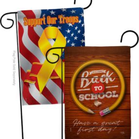 Garden Flag Back to School GP120055AF