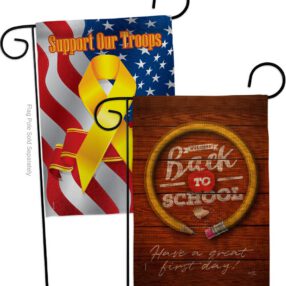 Garden Flag Back to School GP120055AF B