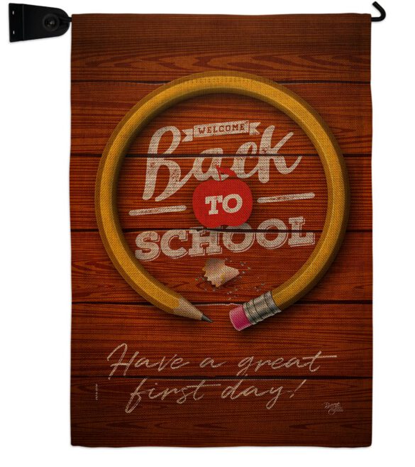 First Day Of School - School Education Special Occasion Vertical Impressions Decorative Flags HG120055 Made In USA - Image 39