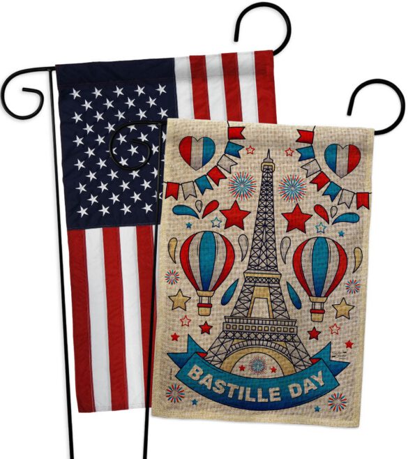Bastille Day - Nationality Flags of the World Horizontal Impressions Decorative Flags HG130393 Made In USA - Image 31