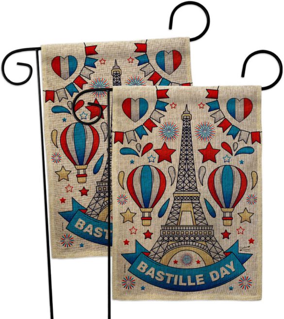 Bastille Day - Nationality Flags of the World Horizontal Impressions Decorative Flags HG130393 Made In USA - Image 33