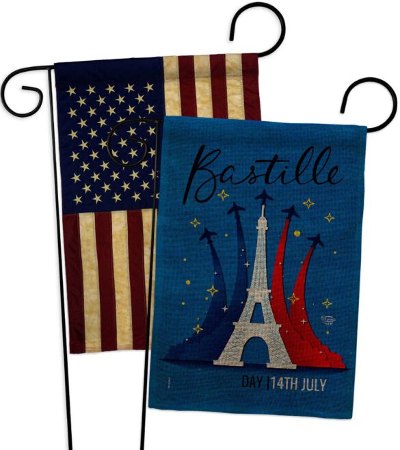 Bastille 14th July - Nationality Flags of the World Horizontal Impressions Decorative Flags HG190158 Made In USA - Image 29
