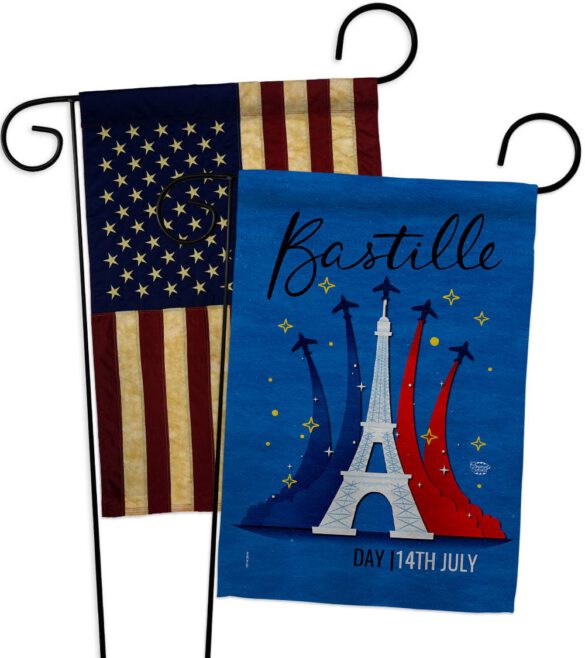 Bastille 14th July - Nationality Flags of the World Horizontal Impressions Decorative Flags HG190158 Made In USA - Image 8