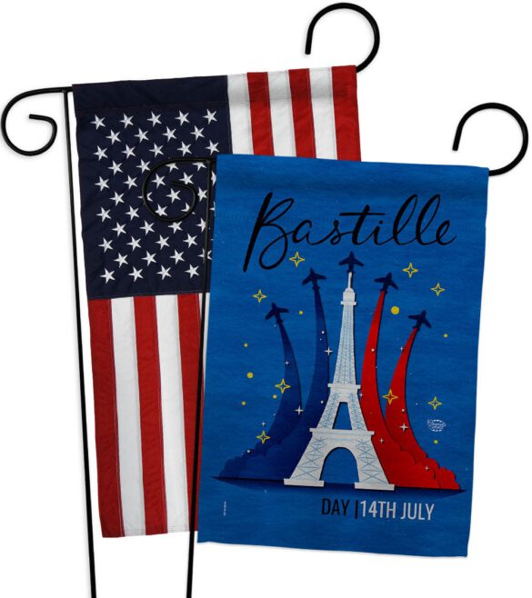 Bastille 14th July - Nationality Flags of the World Horizontal Impressions Decorative Flags HG190158 Made In USA - Image 10