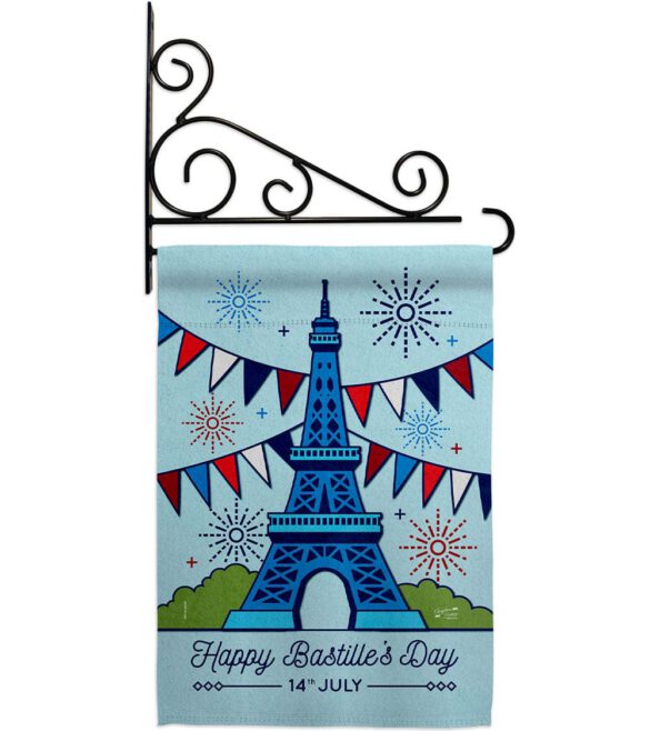 Happy Bastille Day - Nationality Flags of the World Horizontal Impressions Decorative Flags HG130394 Made In USA - Image 17