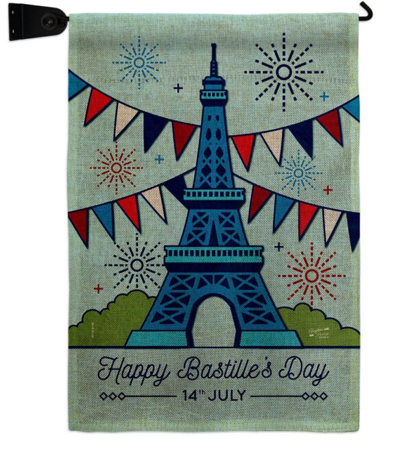 Happy Bastille Day - Nationality Flags of the World Horizontal Impressions Decorative Flags HG130394 Made In USA - Image 39
