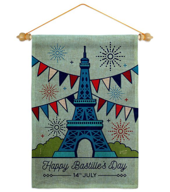 Happy Bastille Day - Nationality Flags of the World Horizontal Impressions Decorative Flags HG130394 Made In USA - Image 40
