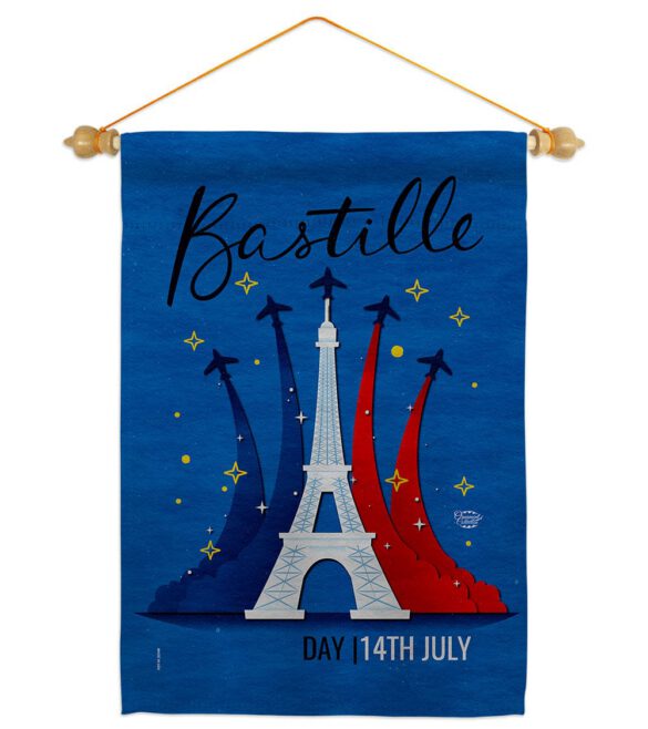 Bastille 14th July - Nationality Flags of the World Horizontal Impressions Decorative Flags HG190158 Made In USA - Image 20