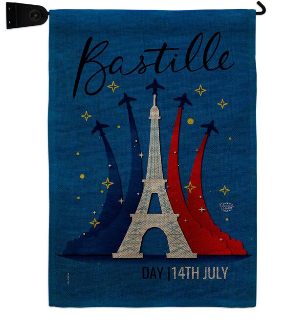 Bastille 14th July - Nationality Flags of the World Horizontal Impressions Decorative Flags HG190158 Made In USA - Image 40
