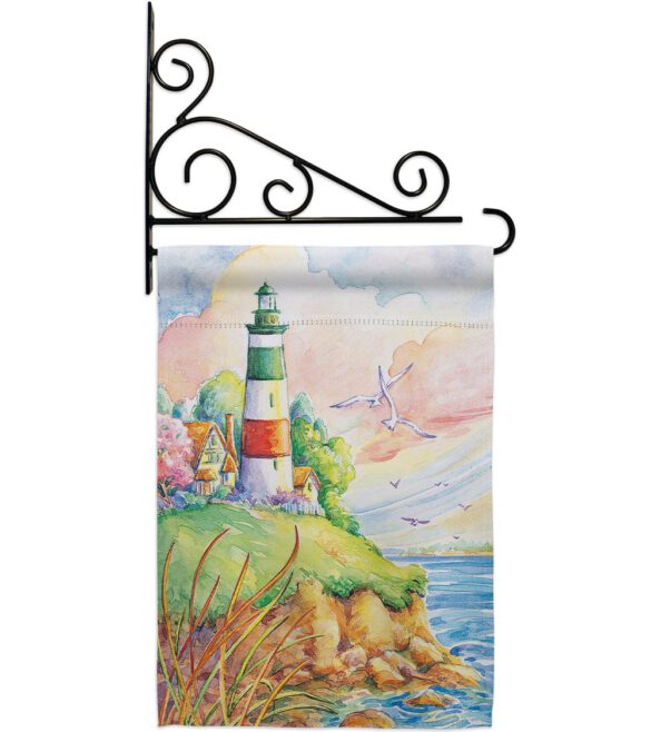 Cliff Lighthouse - Beach Coastal Vertical Impressions Decorative Flags HG106064 Made In USA - Image 11