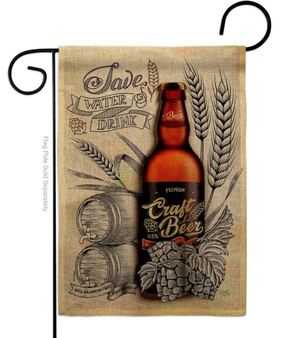 Craft Beer - Beverages Happy Hour & Drinks Vertical Impressions Decorative Flags HG117071 Made In USA - Image 11