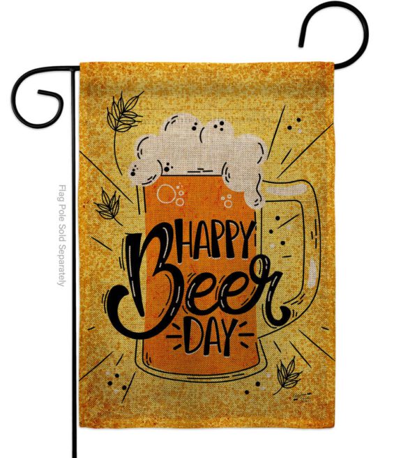 Happy Beer Day - Beverages Happy Hour & Drinks Vertical Impressions Decorative Flags HG137519 Made In USA - Image 11