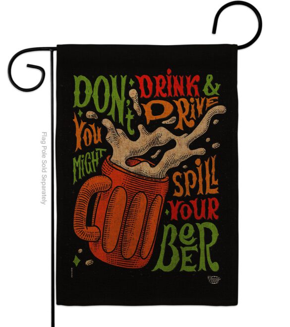 Don't Drink Beer - Beverages Happy Hour & Drinks Vertical Impressions Decorative Flags HG192300 Made In USA - Image 11