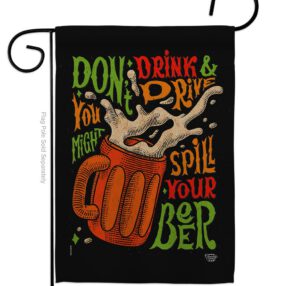 Don't Drink Beer - Beverages Happy Hour & Drinks Vertical Impressions Decorative Flags HG192300 Made In USA