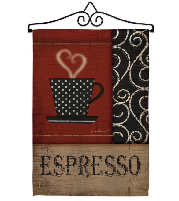 Espresso - Beverages Happy Hour & Drinks Vertical Impressions Decorative Flags HG117026 Made In USA - Image 7
