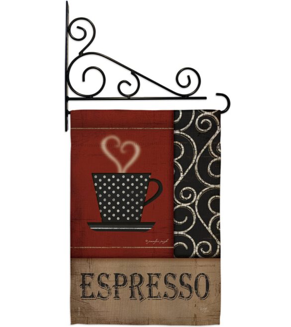 Espresso - Beverages Happy Hour & Drinks Vertical Impressions Decorative Flags HG117026 Made In USA - Image 11