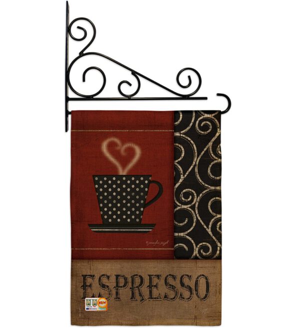 Espresso - Beverages Happy Hour & Drinks Vertical Impressions Decorative Flags HG117026 Made In USA - Image 12