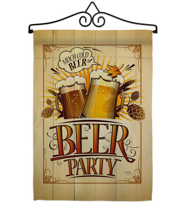 Beer Party - Beverages Happy Hour & Drinks Vertical Impressions Decorative Flags HG117061 Made In USA - Image 7