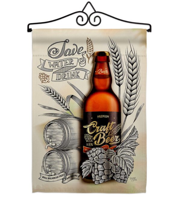 Craft Beer - Beverages Happy Hour & Drinks Vertical Impressions Decorative Flags HG117071 Made In USA - Image 7