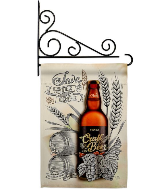 Craft Beer - Beverages Happy Hour & Drinks Vertical Impressions Decorative Flags HG117071 Made In USA - Image 8