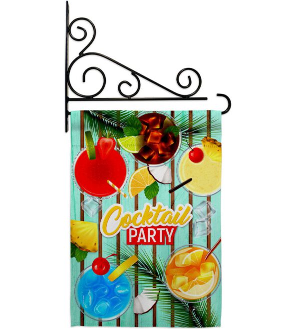 Cocktail Party - Beverages Happy Hour & Drinks Vertical Impressions Decorative Flags HG137529 Made In USA - Image 8
