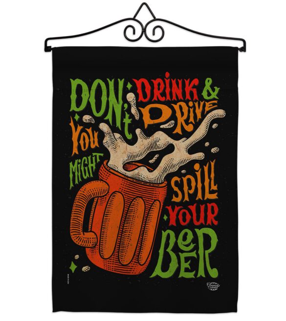 Don't Drink Beer - Beverages Happy Hour & Drinks Vertical Impressions Decorative Flags HG192300 Made In USA - Image 7