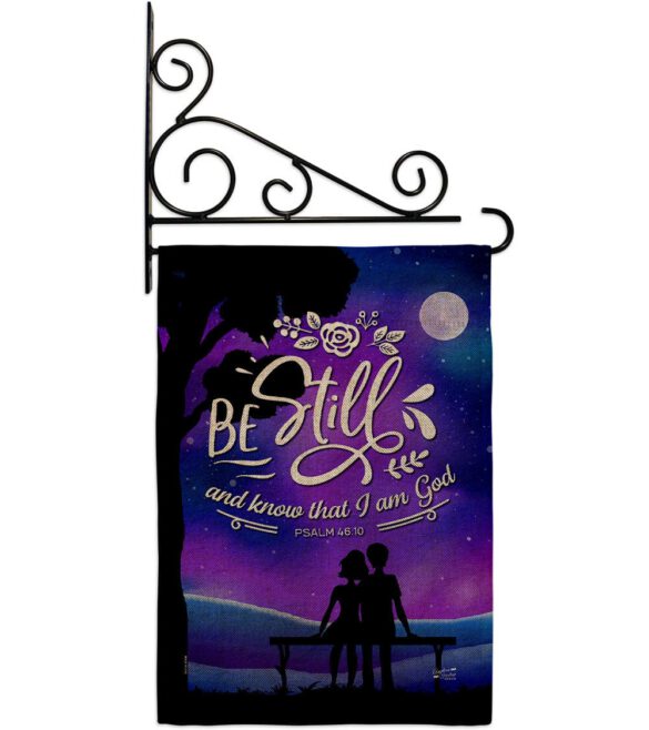 Be Still - Faith Religious Inspirational Vertical Impressions Decorative Flags HG130349 Made In USA - Image 39
