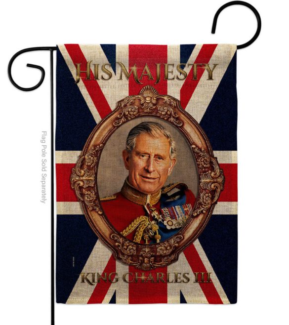His Majesty CR III - Expression Inspirational Vertical Impressions Decorative Flags HG180337 Made In USA - Image 22