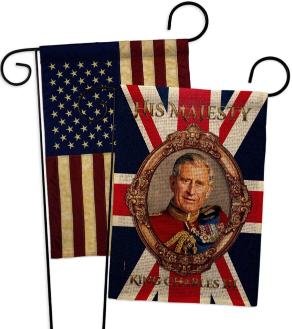 His Majesty CR III - Expression Inspirational Vertical Impressions Decorative Flags HG180337 Made In USA - Image 28