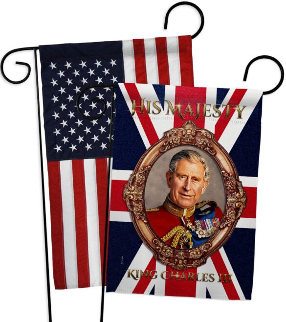 His Majesty CR III - Expression Inspirational Vertical Impressions Decorative Flags HG180337 Made In USA - Image 9