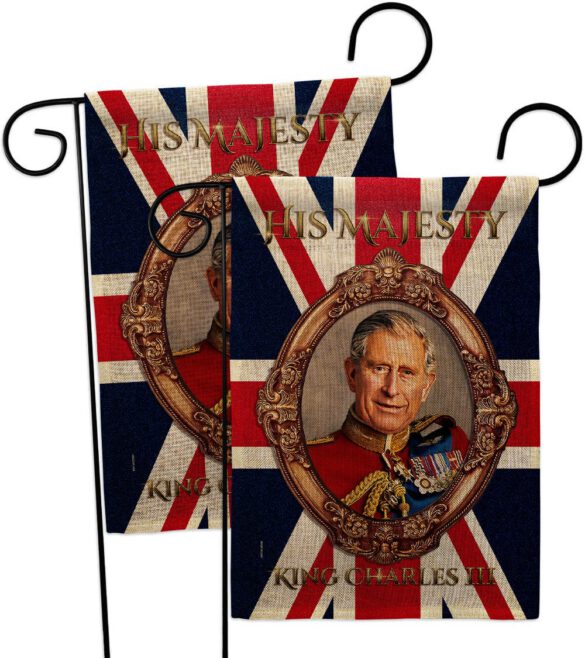 His Majesty CR III - Expression Inspirational Vertical Impressions Decorative Flags HG180337 Made In USA - Image 32