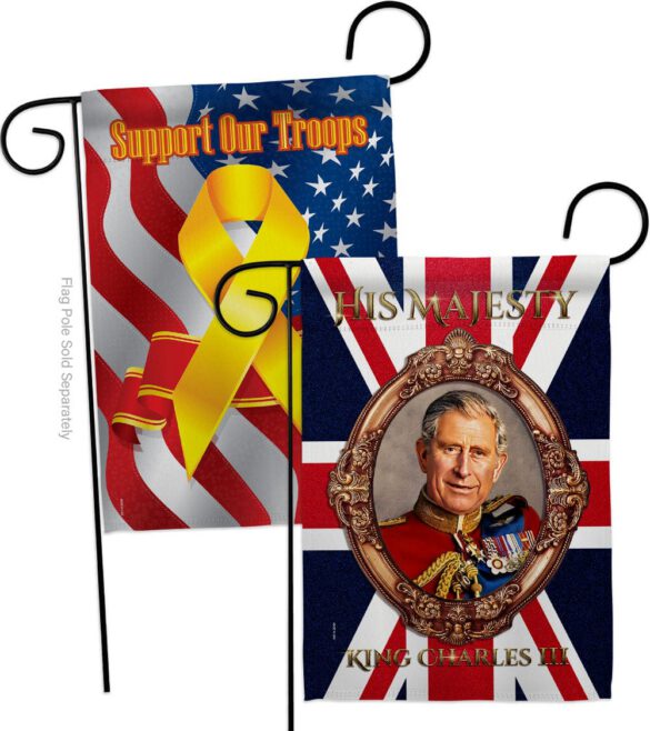 His Majesty CR III - Expression Inspirational Vertical Impressions Decorative Flags HG180337 Made In USA - Image 13