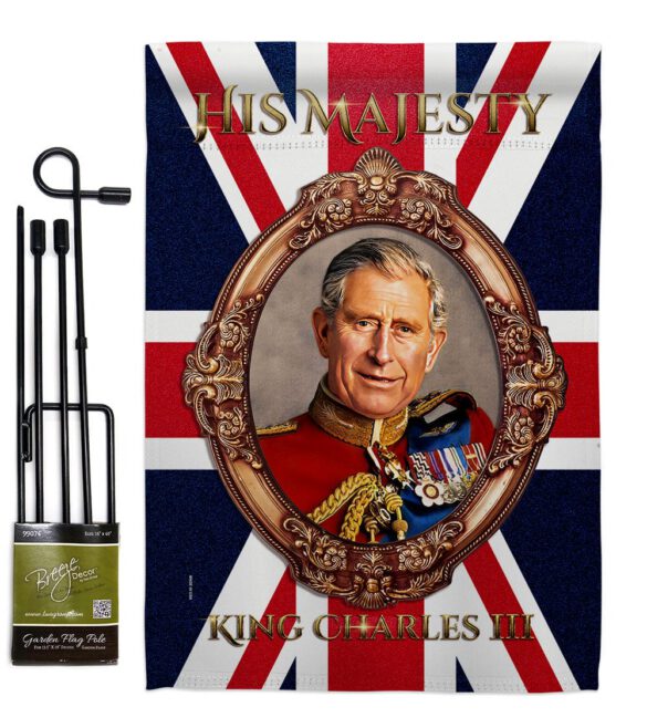 His Majesty CR III - Expression Inspirational Vertical Impressions Decorative Flags HG180337 Made In USA - Image 4