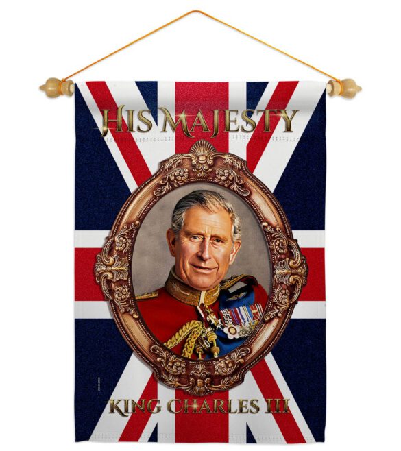 His Majesty CR III - Expression Inspirational Vertical Impressions Decorative Flags HG180337 Made In USA - Image 19