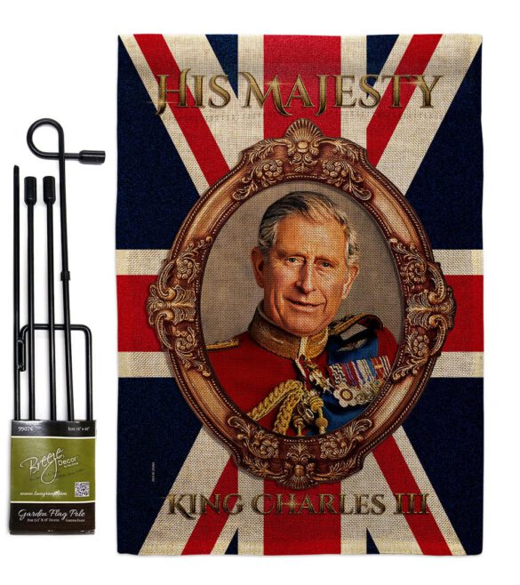 His Majesty CR III - Expression Inspirational Vertical Impressions Decorative Flags HG180337 Made In USA - Image 25