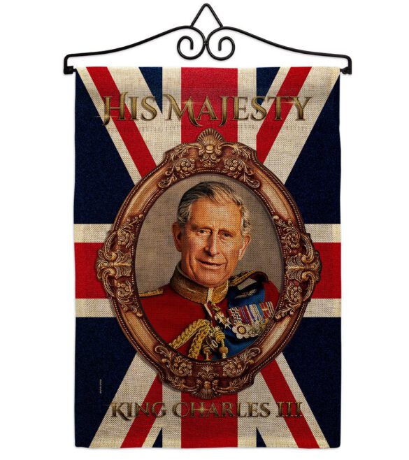 His Majesty CR III - Expression Inspirational Vertical Impressions Decorative Flags HG180337 Made In USA - Image 37