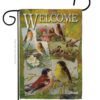 Garden Flag Birds G105039