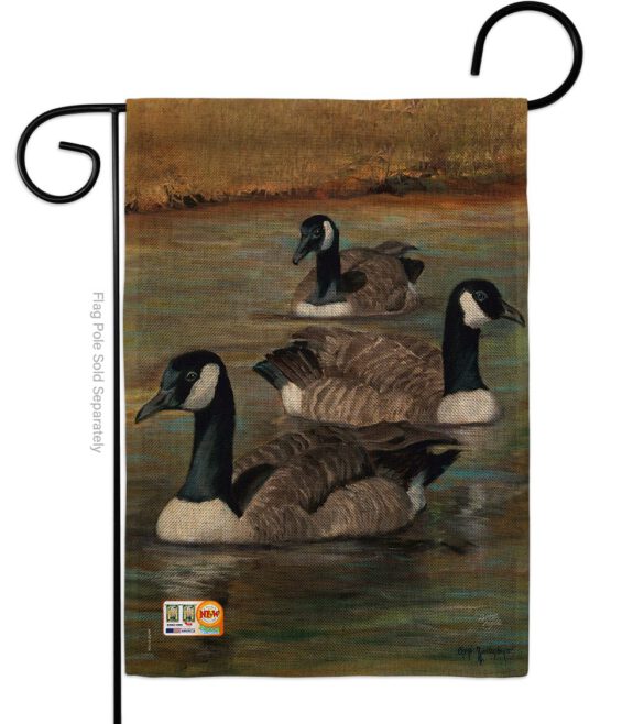 Geese - Birds Garden Friends Vertical Impressions Decorative Flags HG105049 Made In USA - Image 8