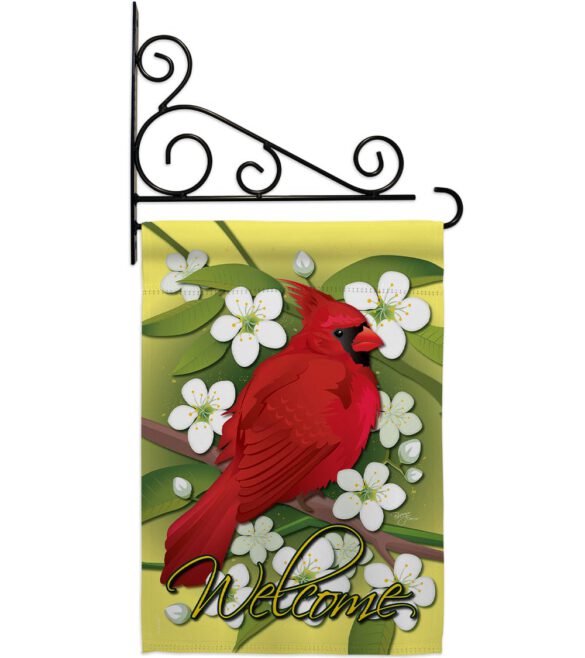Cardinal - Birds Garden Friends Vertical Impressions Decorative Flags HG105032 Made In USA - Image 11