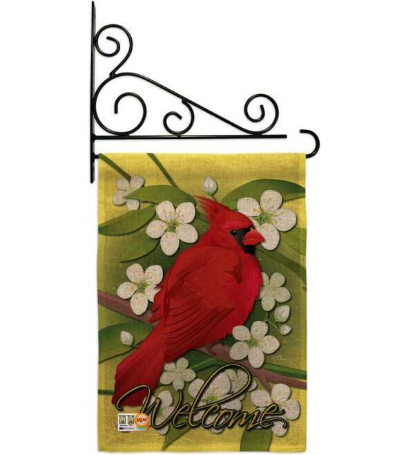 Cardinal - Birds Garden Friends Vertical Impressions Decorative Flags HG105032 Made In USA - Image 12