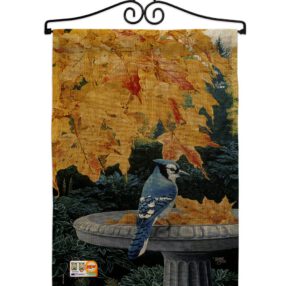 Garden Flag Birds GS105036 B 02